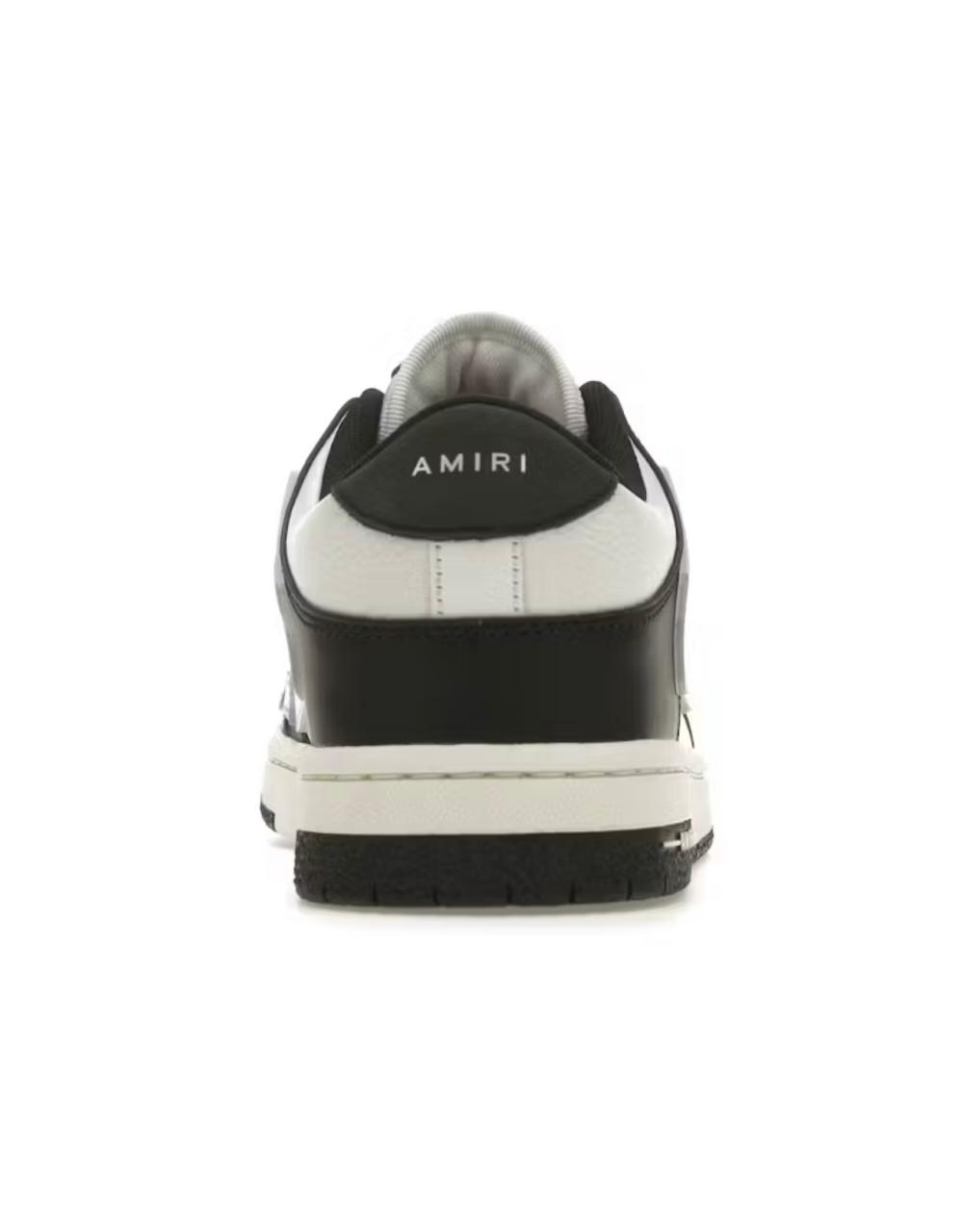 AMIRI SKEL BLACK WHITE