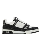 LOUIS VUITTON TRAINER 'BLACK MONOGRAM