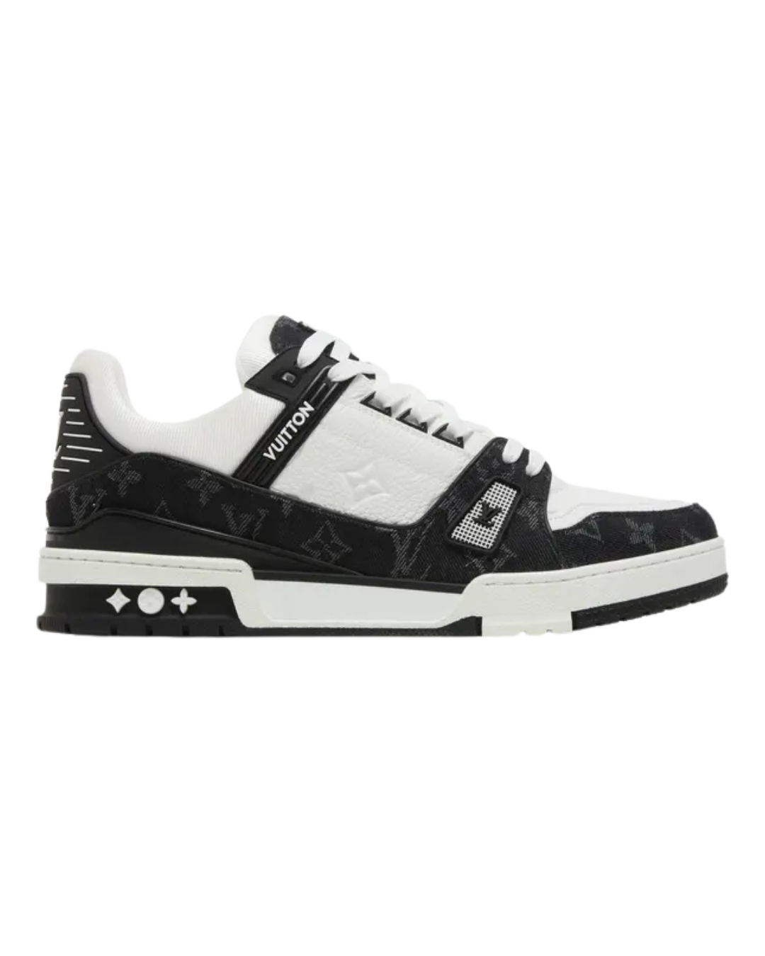 LOUIS VUITTON TRAINER 'BLACK MONOGRAM
