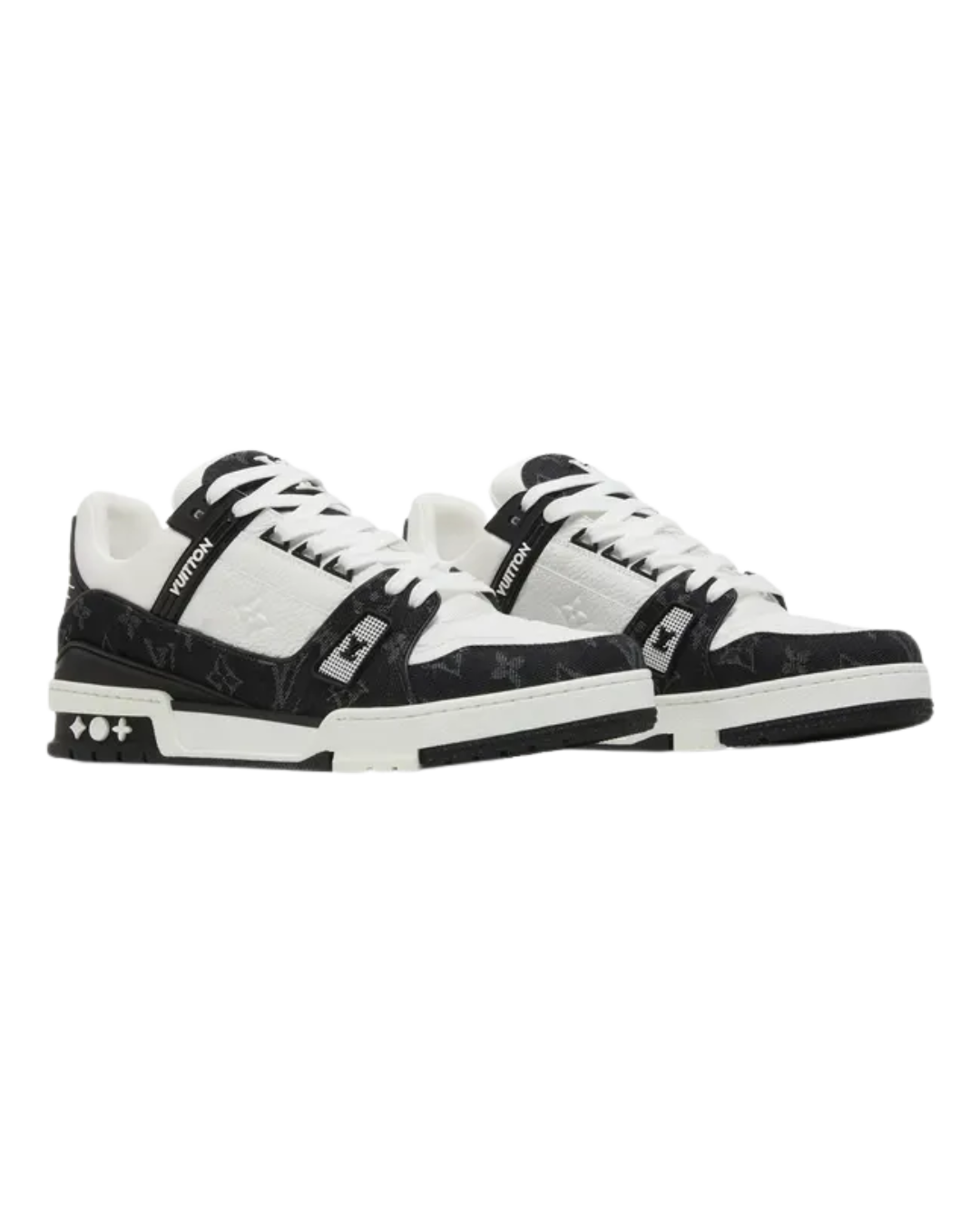 LOUIS VUITTON TRAINER 'BLACK MONOGRAM