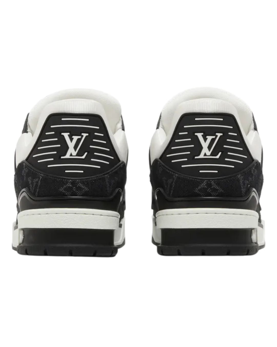 LOUIS VUITTON TRAINER 'BLACK MONOGRAM