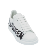 ALEXANDER MCQUEEN OVERSIZED GRAFFITI WHITE BLACK